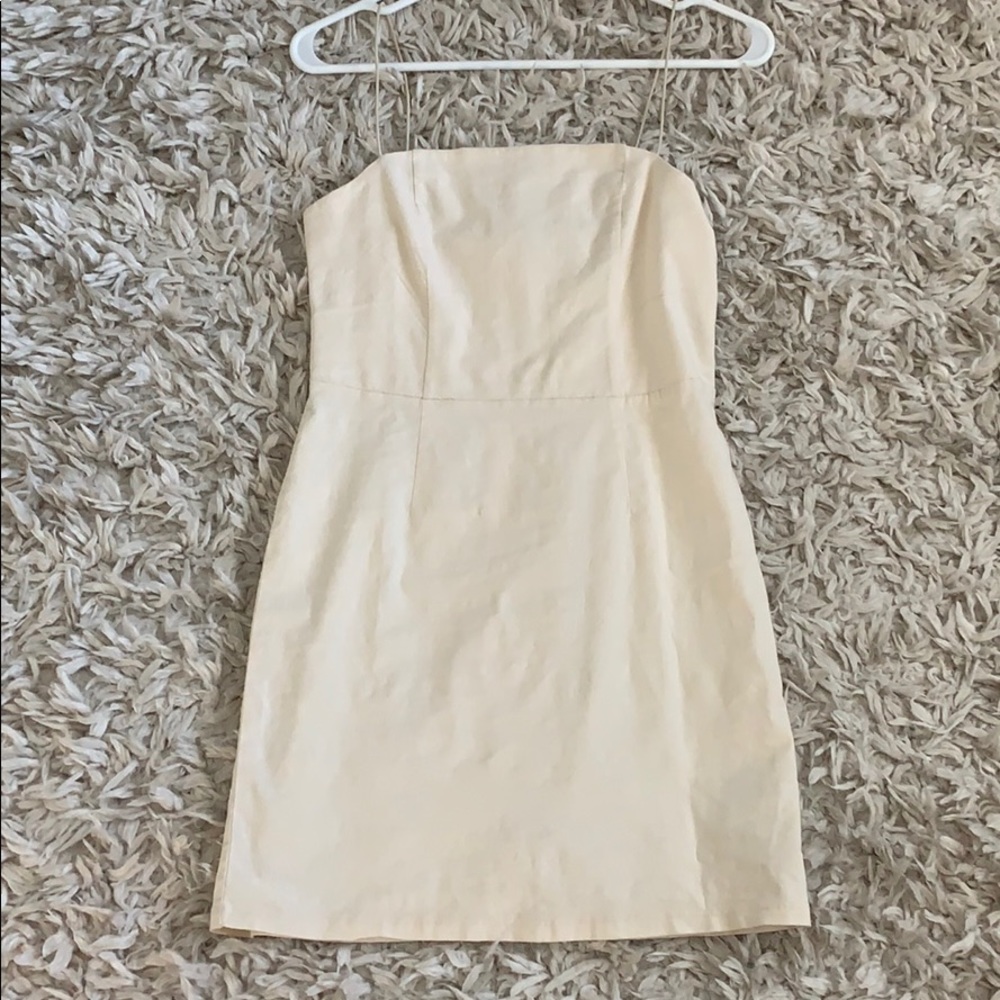 Urban cream mini dress